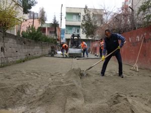 Batman'da parke çalışmaları sürüyor