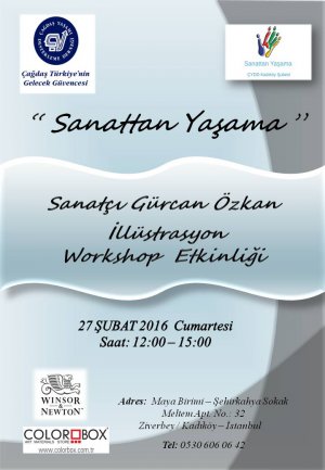 İllüstrasyon Sanatçısı Gürcan Özkan ile Seminer