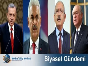 Siyaset gündeminde öne çıkan başlıklar