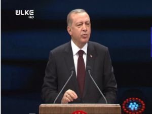Erdoğan SGK binalarının açılışında konuşuyor