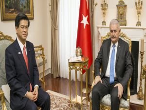 Başbakan Yıldırım, Japon Bakanı kabul etti