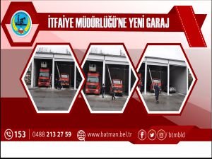 İtfaiye Müdürlüğü’ne yeni garaj