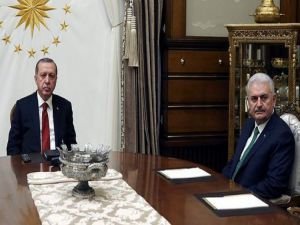 Cumhurbaşkanı Erdoğan Yıldırım'ı kabul ettti