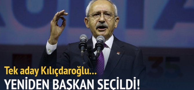 Kılıçdaroğlu Yeniden genel başkan