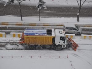 Batman'da kar temizliği