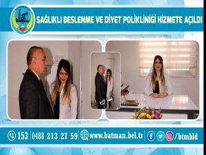 Belediyeden Sağlıklı Beslenme ve Diyet Polikliniği hizmeti