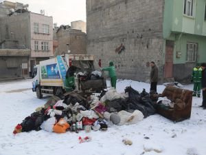 Gaziantep çöp ev boşaltıldı