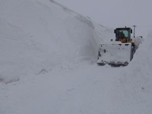 Bingöl'de kar kalınlığı 5 metre