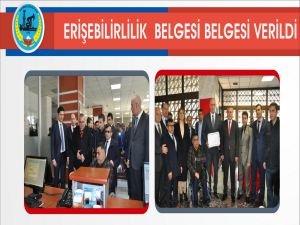 Batman Belediyesine ‘erişebilirlilik’ belgesi