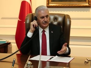 Başbakan Yıldırım, Pence ile telefonda görüştü