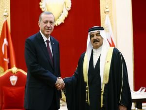 Erdoğan, Bahreyn Sakhir Sarayı’nda