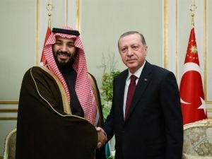 Erdoğan, Prens Muhammed Bin Selman’ı kabul etti