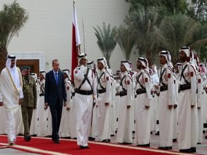 Erdoğan, Katar Emirlik Divanı’nda