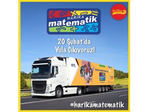 Koca bir tır dolusu “Harika Matematik”, Da Vinci Learning ile yola çıkıyor!