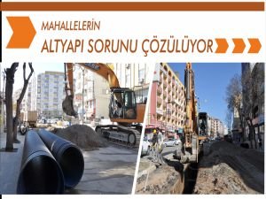 Mahallelerin altyapı sorunu çözülüyor