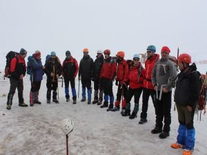 Muş’ta dağcılık eğitimi