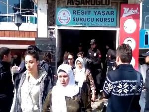 Şanlıurfa’da izinsiz yürüyüşe müdahale