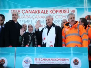 1915 Çanakkale Köprüsü'nün temeli atıldı