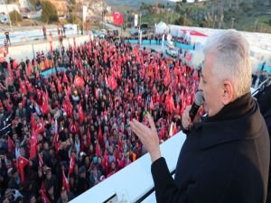 Başbakan Yıldırım, Çanakkale Ayvacık’ta konuştu