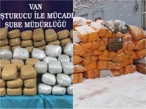 Van'da kaçak sigara ve uyuşturucu operasyonu