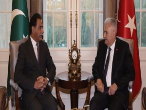 Başbakan Yıldırım, Pakistan Meclis Başkanını kabul etti