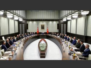 MGK toplantısı Cumhurbaşkanlığı Külliyesinde başladı