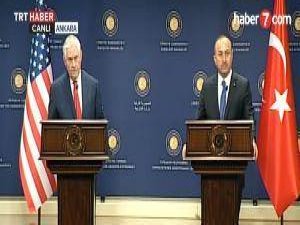 Tillerson, YPG Sorularını Geçiştirdi