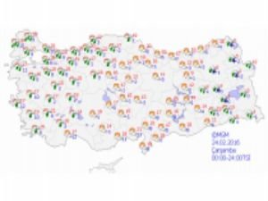 Türkiye genelinde hava tahminleri