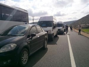 Mardin-Diyarbakır Karayolunda bomba araması