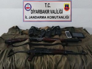 Diyarbakır’da silah ve uyuşturucu el geçirildi