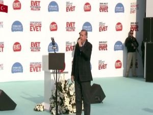 Cumhurbaşkanı Erdoğan Yenikapı'da konuşuyor...