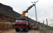 60 yerleşim yerini besleyen elektrik hattı yenileniyor