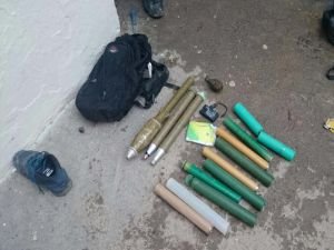 Derik’te çok sayıda mühimmat ele geçirildi