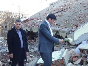 Bem-Bir-Sen patlama yerinde incelemelerde bulundu