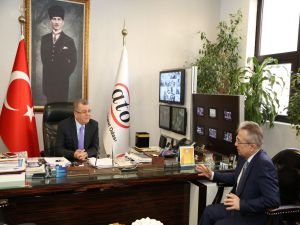 Vergi Dairesi Başkanı’ndan ATO’ya Ziyaret