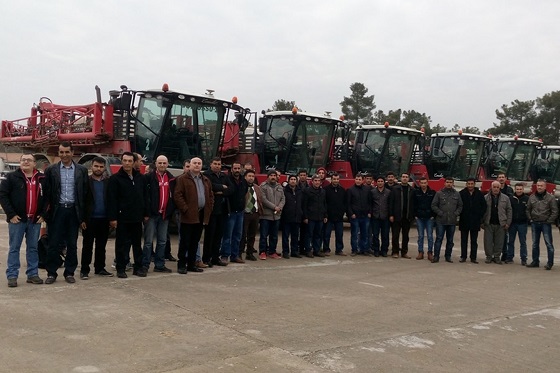 Ceylanpınar’da ‘kendi yürür ilaçlama makinesi’ kursu verildi