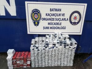 Batman'da kaçak sigara operasyonu