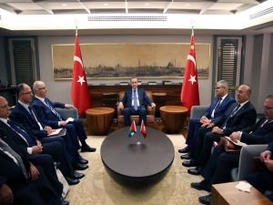 Erdoğan, Filistin Başbakanı'nı kabul etti