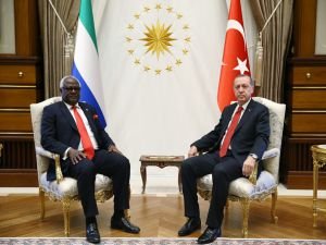 Sierra Leone Cumhurbaşkanı Koroma Cumhurbaşkanlığı Külliyesinde