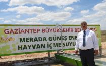 Gaziantep’te güneş enerjili içmesuyu projesi