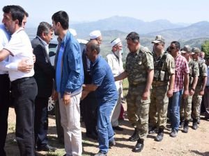 PKK saldırısında hayatını kaybeden Yüksel, toprağa verildi