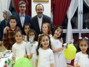 Görmez iftarını yaşlılar ve çocuklarla yaptı