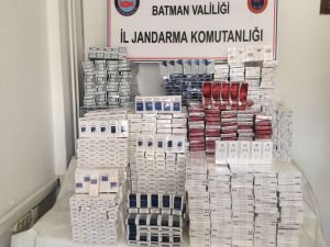 Batman'da kaçak sigara operasyonu