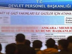 539 kişi için atama kurası çekilecek