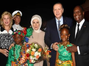 Erdoğan, Afrika seyahatinin ilk durağında