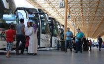 Otobüs terminallerinde bayram yoğunluğu