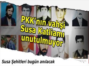 Susa Şehitleri bugün anılacak!