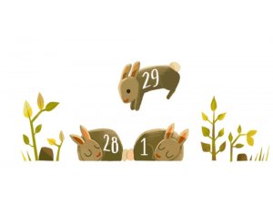 29 Şubat günü google oldu doodle?