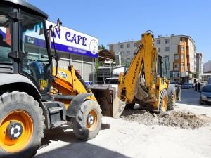 İpekyolu Belediyesinden yol çalışması