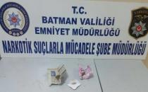 Batman’da uyuşturucu madde ele geçirildi